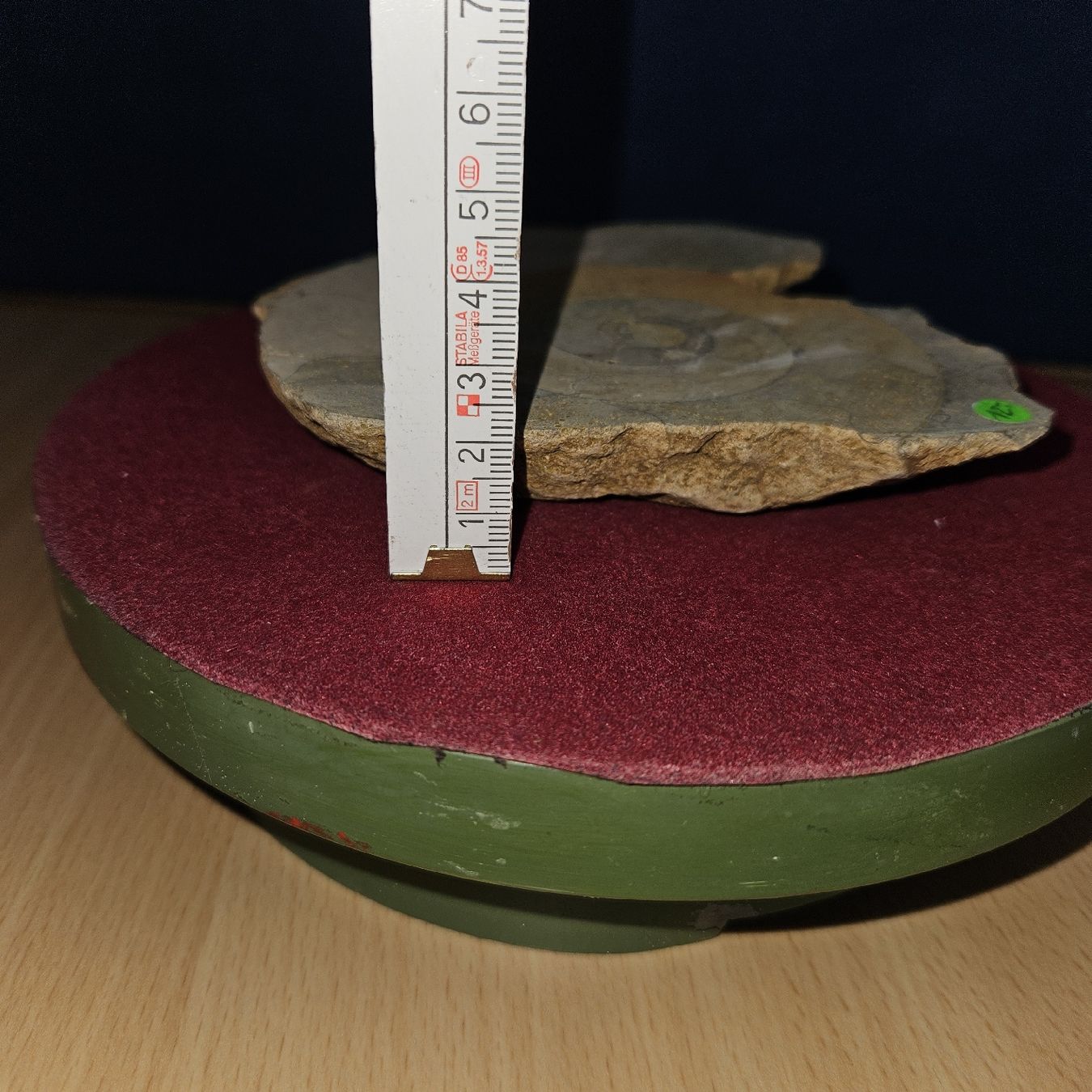 Fossilien: Grosser Ammonit / Fossil ca. 13cm – Gebraucht aus Kriens von gra_fhn7 4