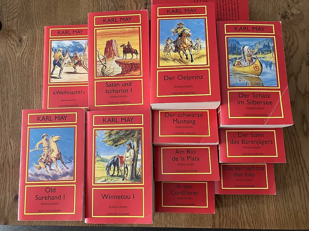 Libri: Karl May Sammlung  – Usato da Winterthur venduto da Stollentroll