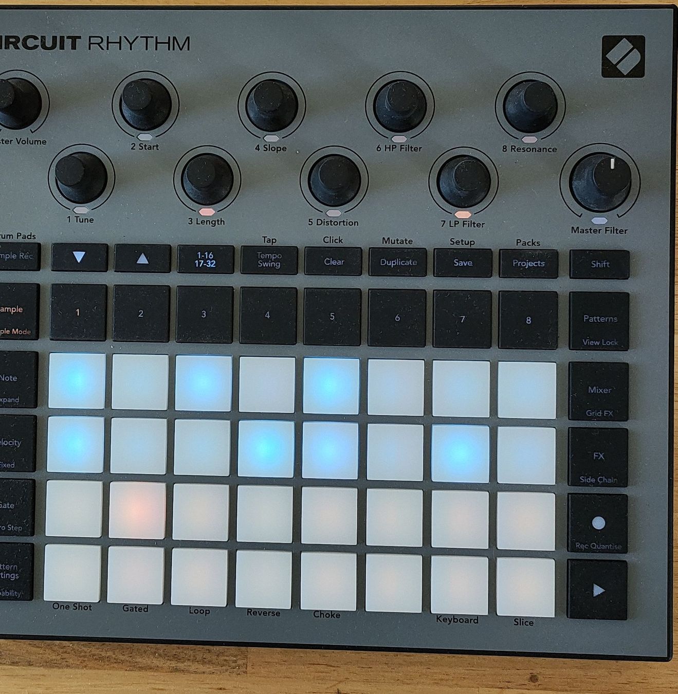 Strumenti musicali: Novation Circuit Rhythm Sampler - like a new – Usato da Baar venduto da mic_6t2q