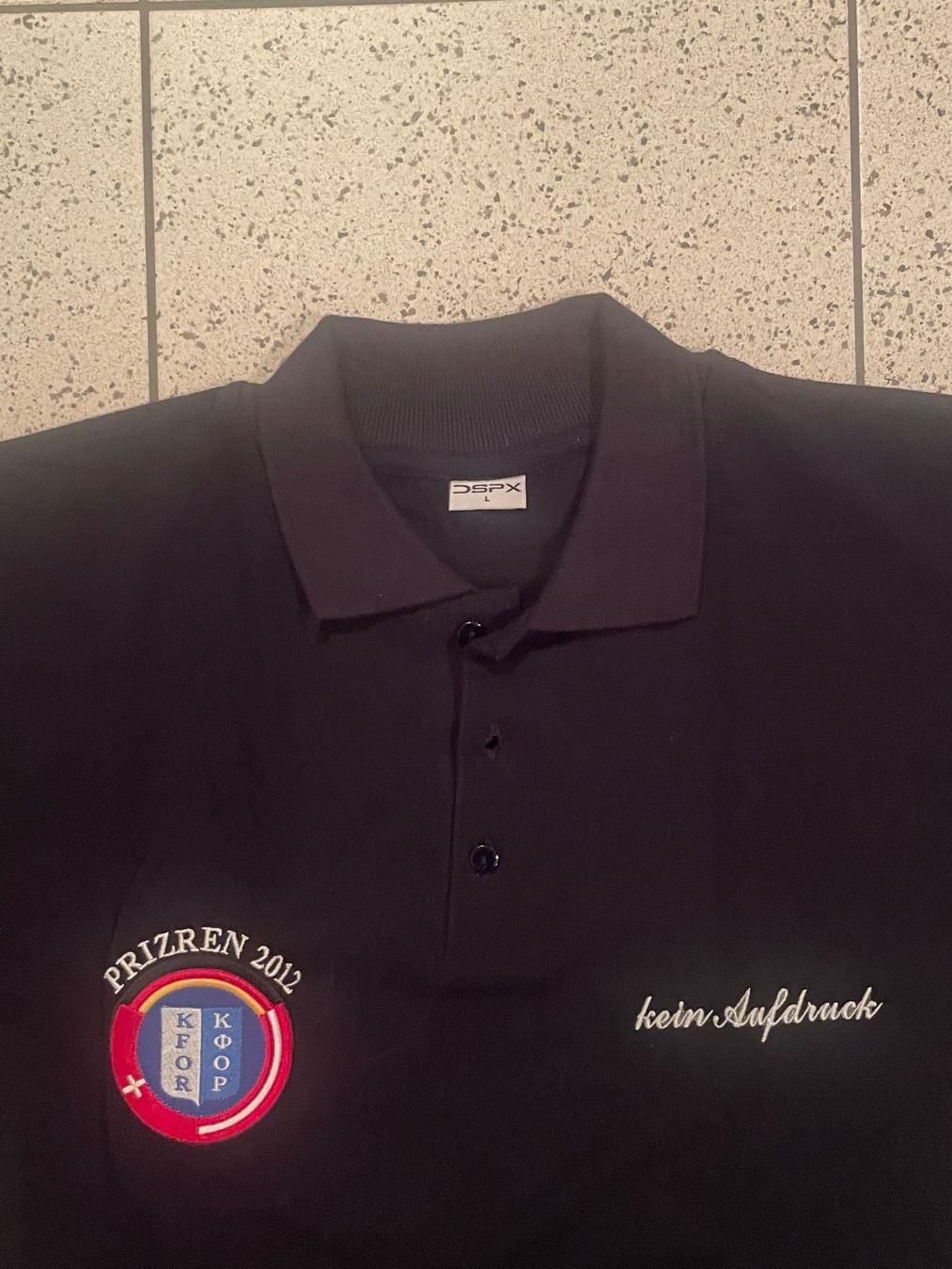 Uniformi: Armee Polo Shirt "Prizren 2012" – Usato da Wila venduto da Lokelo 4