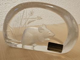 Edle Glas Kristallskulptur (Bleikristall), Mats Jonasson