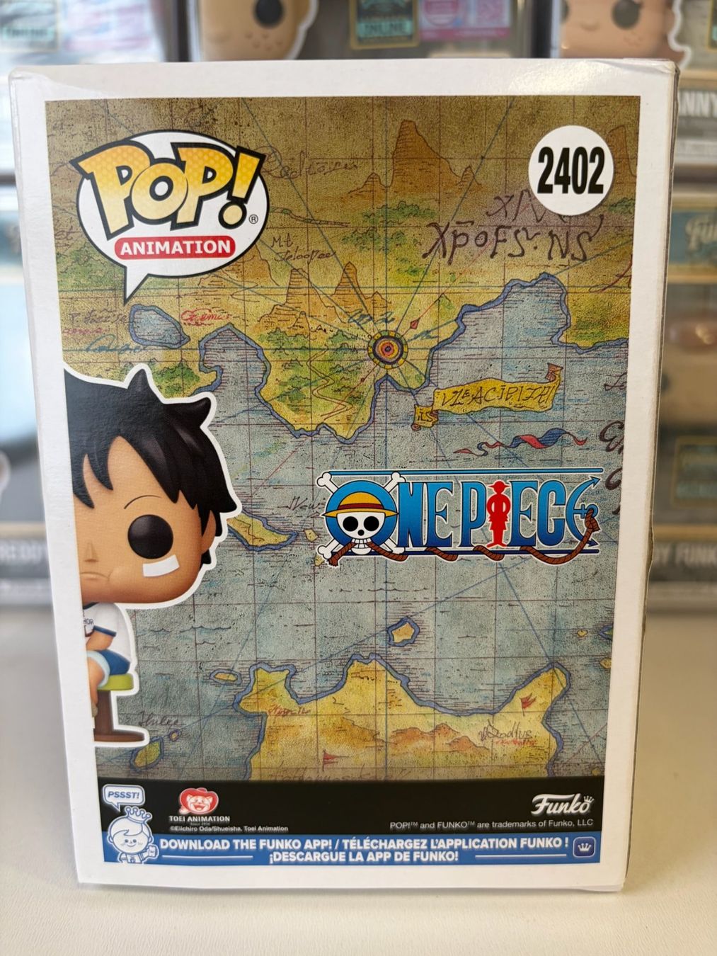 Funko Statuette: Funko POP! One Piece Monkey D. Luffy Eating Devil Fruit – Nuovo e nell'imballaggio originale da Le Mouret venduto da perfectbijou 2
