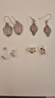 4 Paar Ohrschmuck Silber 925 gebraucht