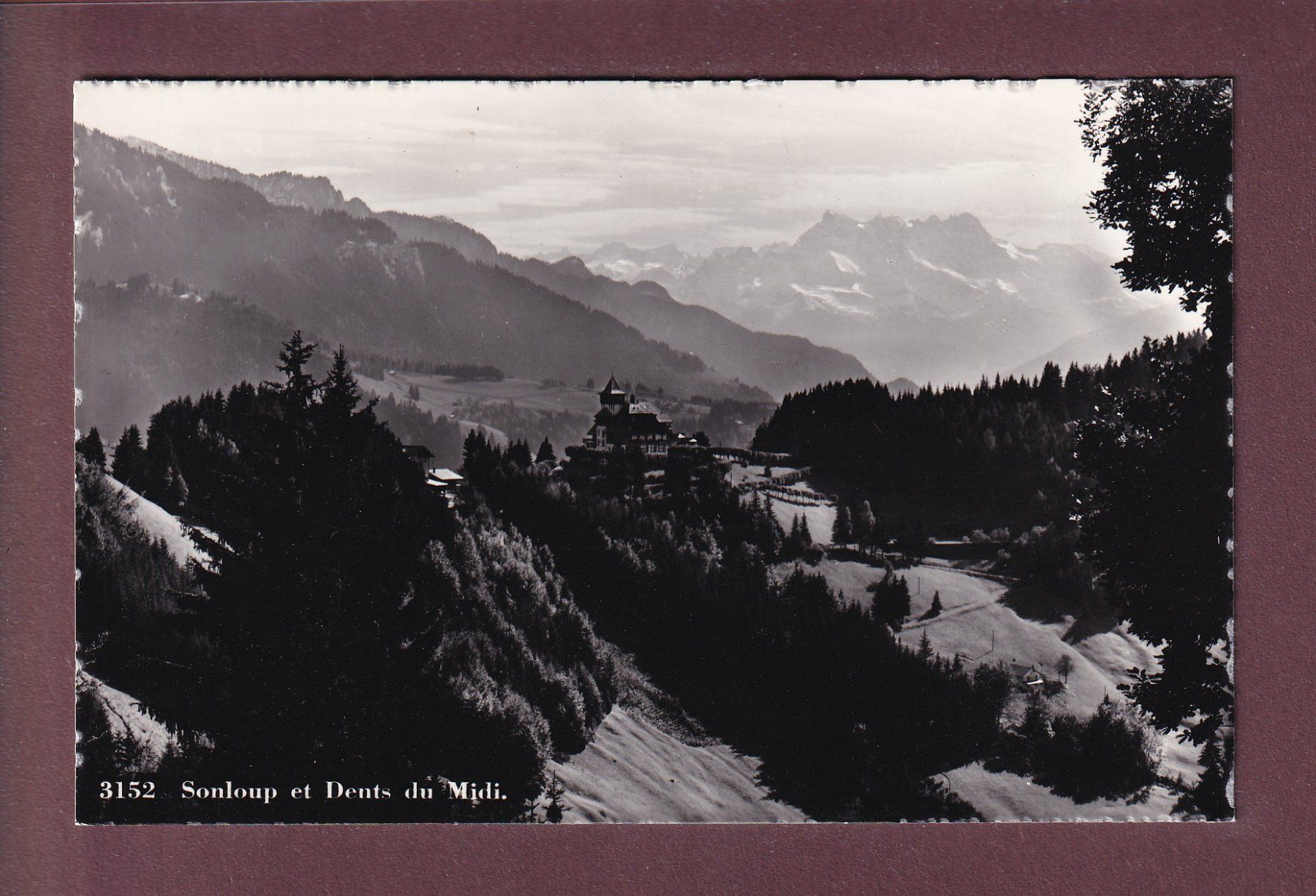 Cartes postales: SONLOUP - Dents du Midi – D'occasion à Pully par nicecards
