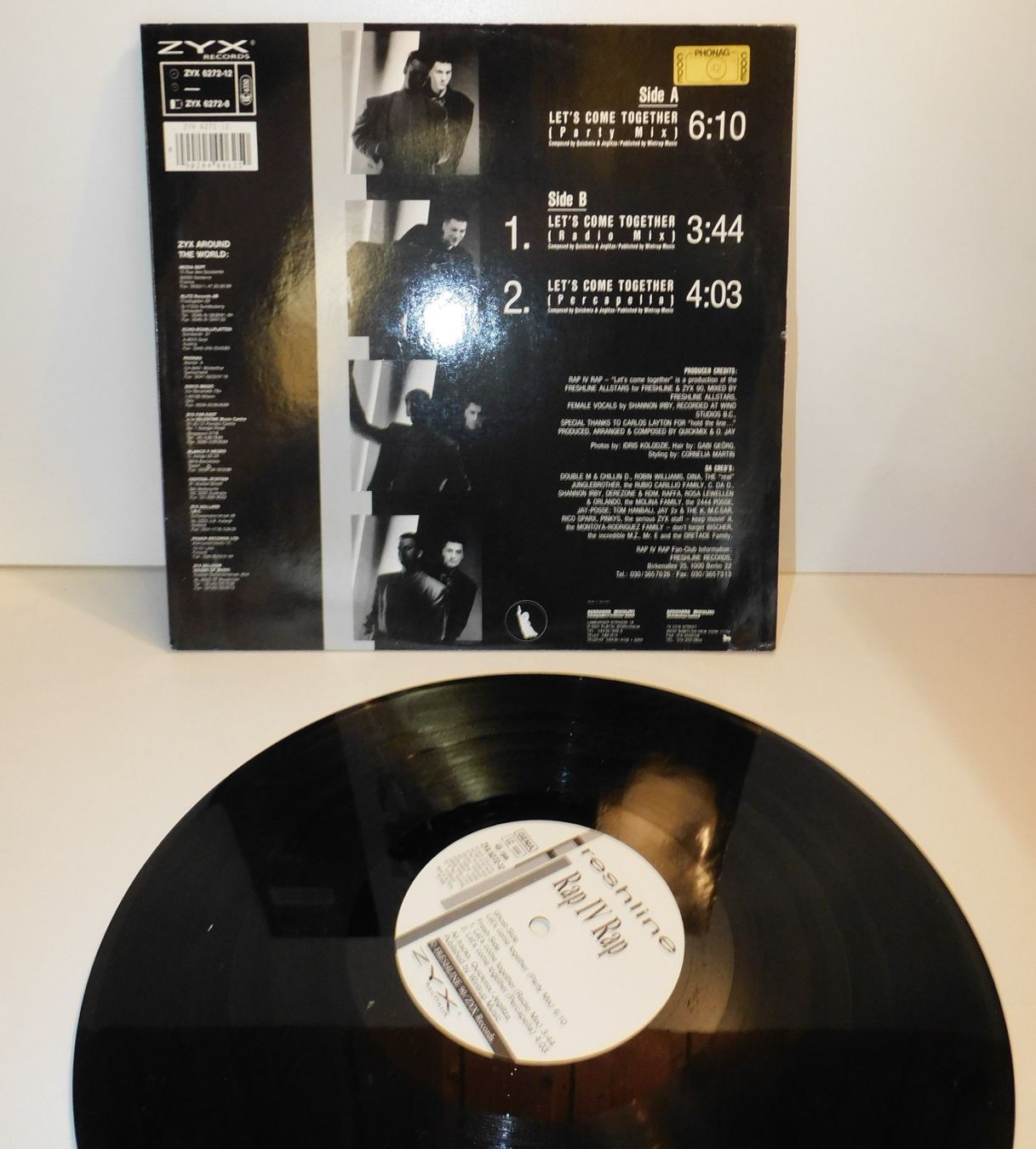 Dischi in vinile: LP - 1990 Rap IV RAP Quickmix Mix    LP – Usato da Sursee venduto da 76 5