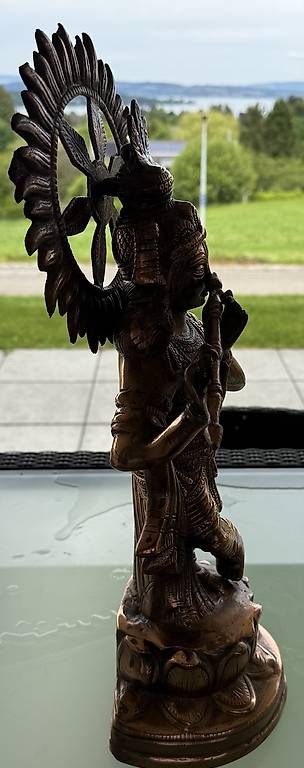 Skulpturen & Statuen: Asiatische/Indische Kupfer Gottheit – Gebraucht aus kreuzlingen von hel_v9zj 3