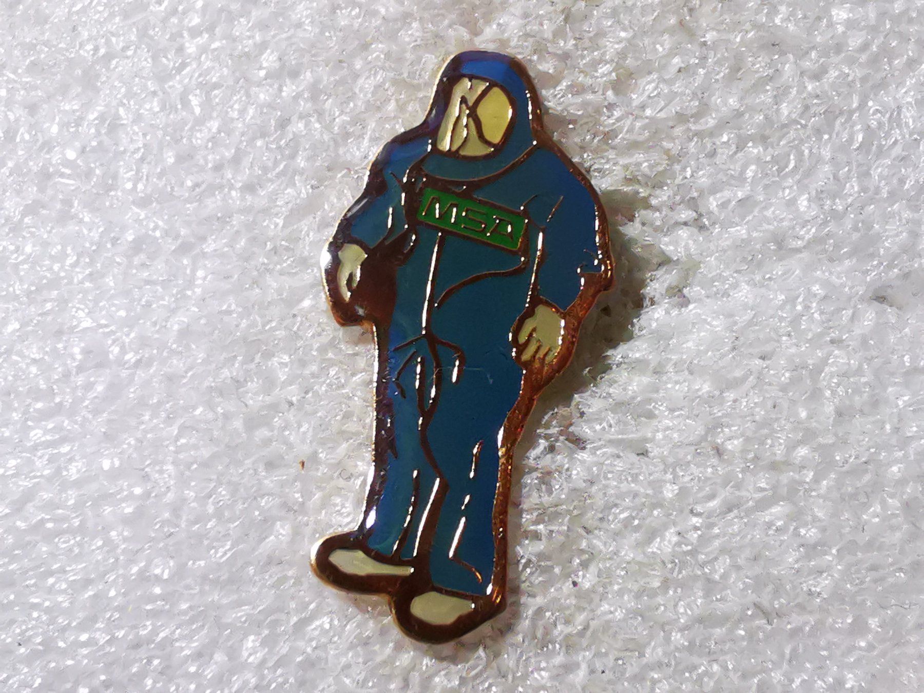Placchette & Badge: Ansteckpin 94: MSA – Usato da Oppligen venduto da Pin-Fall-Shop