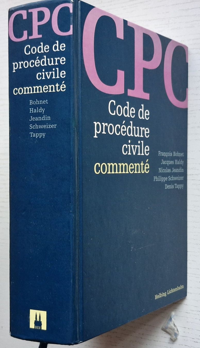 Livres: CPC: code de procédure civile commenté (2011) – D'occasion à Bern par Mattthias 5