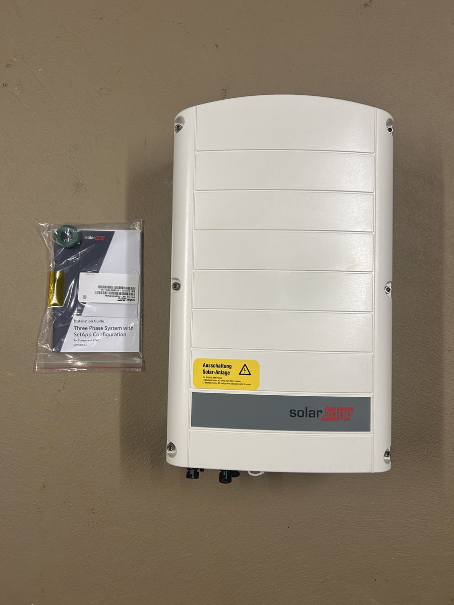 SolarEdge Inverter: SolarEdge SE10K Wechselrichter – Usato da Romanshorn venduto da Engel22