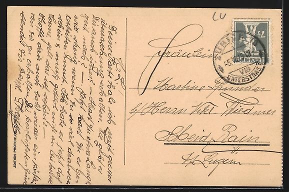 Cartoline postali: Hertenstein /LU, Töchterinstitut, Mädc – Usato da Berlin venduto da bartko-reher 1