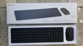 Kabellose Computer Tastatur mit Maus