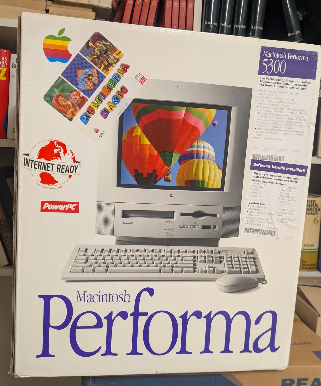 Apple PC: Apple Macintosh Performa 5300 – Originalkarton (LEER!) – Usato da Zürich venduto da 1.Simon 3