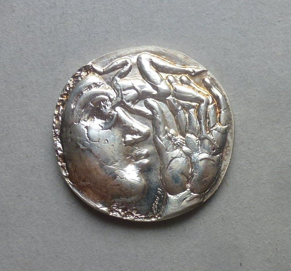 Medaglie: Silber Medaille ++ Hans Erni Auslandschweizer 1973 – Usato da Walkringen venduto da Casablanca777