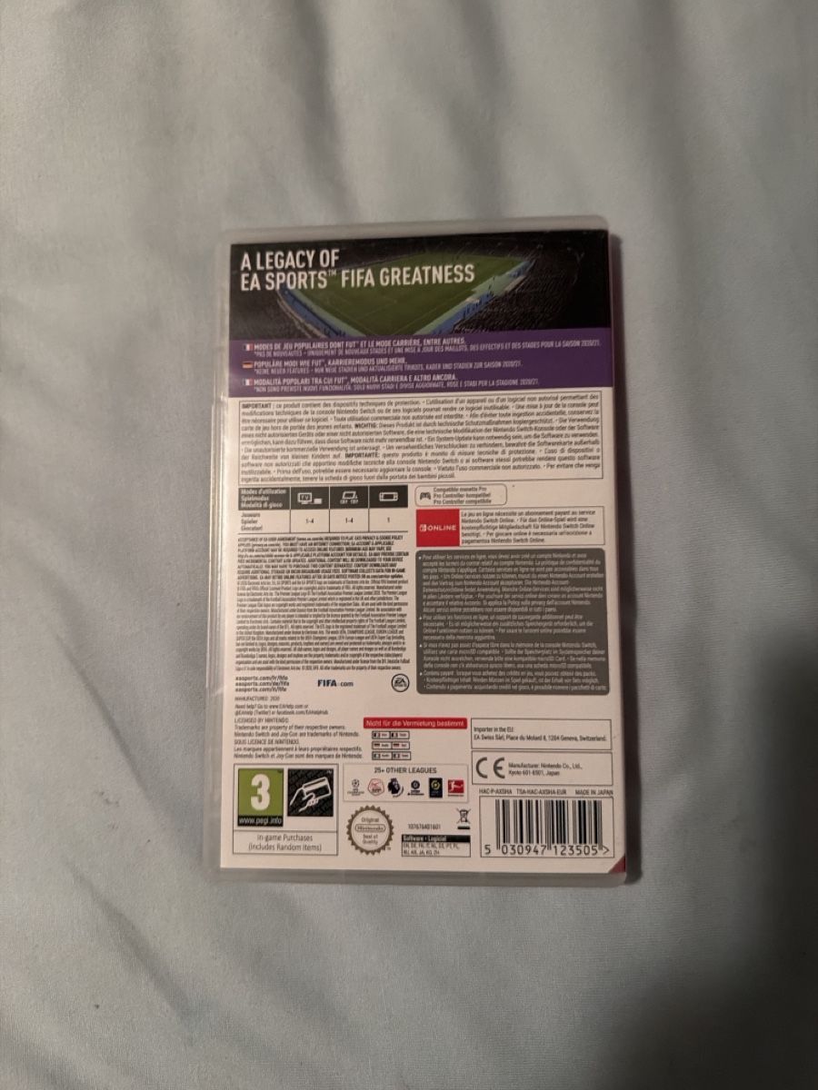 Nintendo Giochi: Nintendo Switch fifa 21 – Usato da Sementina venduto da bru_vpp5 2
