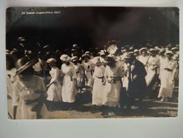 Historische Fotografie St. Galler Jugendfest 1914 Rarität