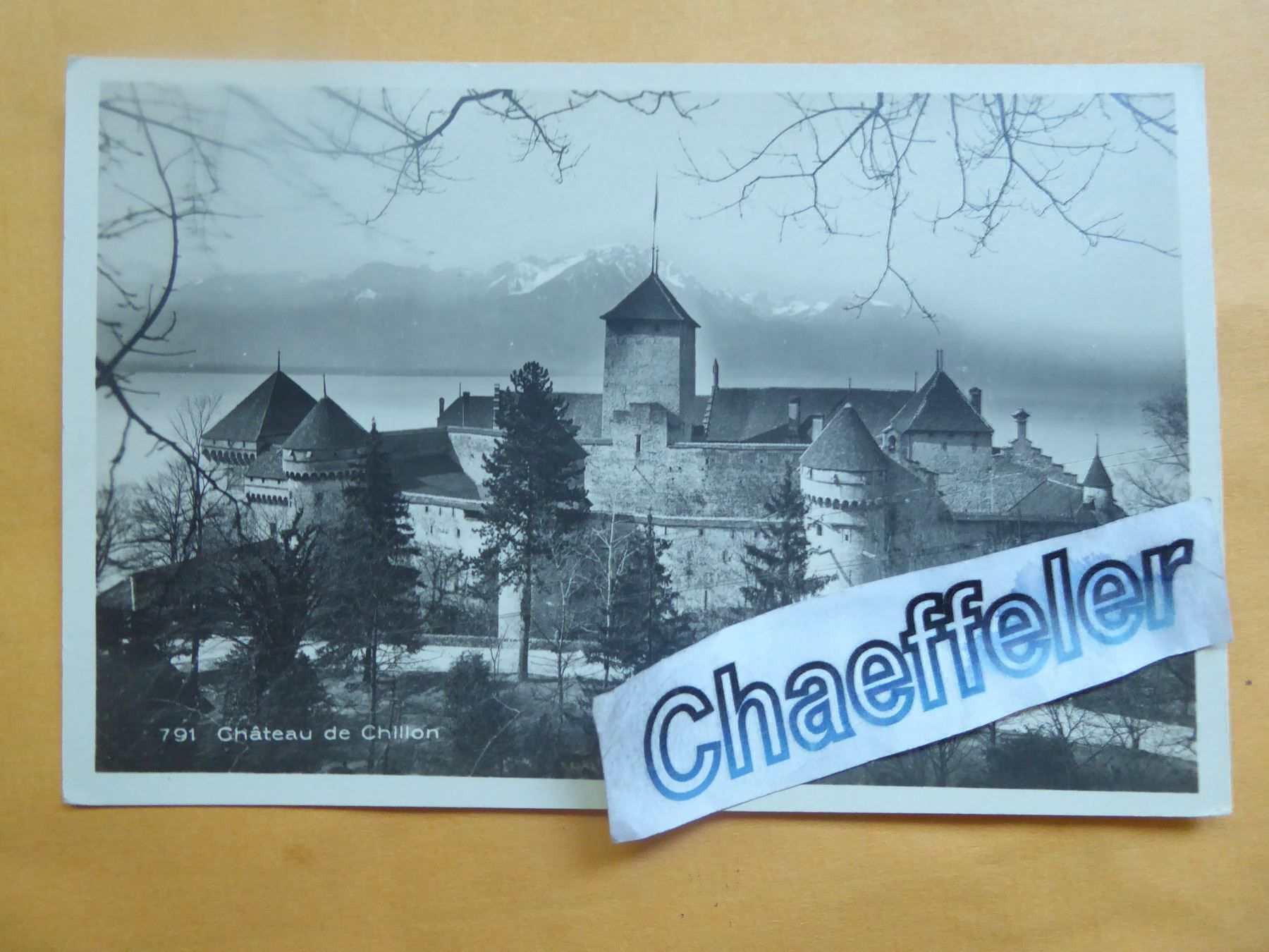 Cartoline postali: 791 Chateau de Chillon – Nuovo (secondo la descrizione) da Zürich venduto da Chaeffeler