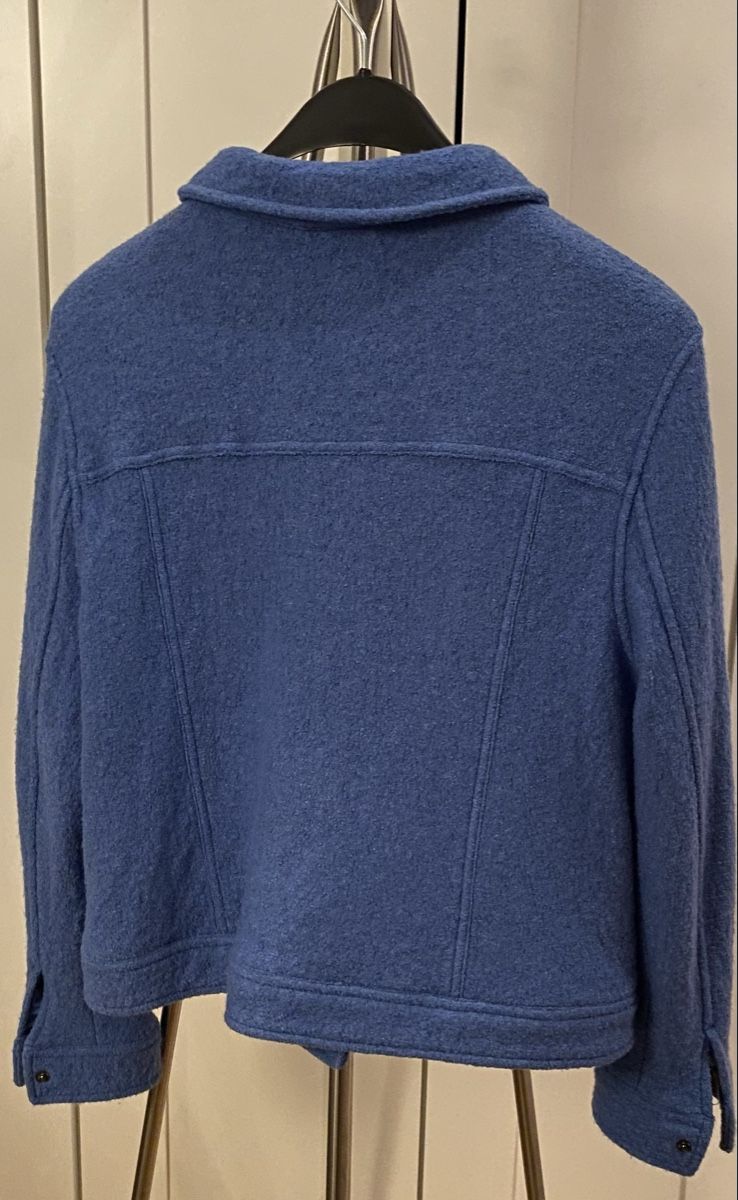 Cecil Giacche: Blau Damen wolle Jacke, Grösse L, Cecil – Usato da Stäfa venduto da gal_hl2w 1