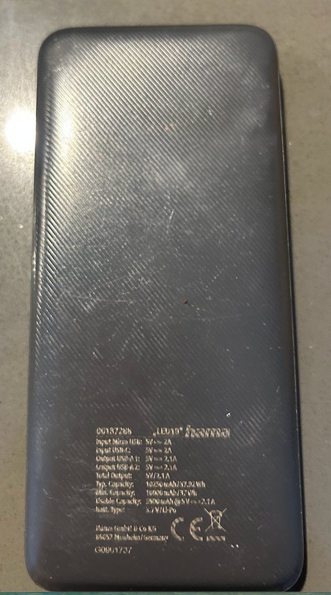 Hama Caricabatterie: Hama powerbank 10000mAh – Usato da Zürich venduto da 202_97cj 1