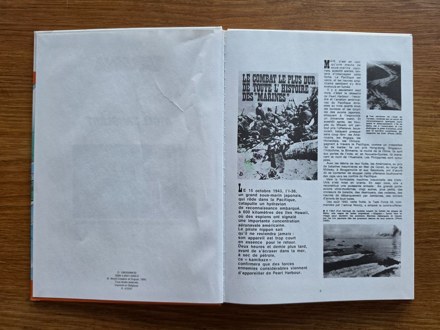 Fumetti: Tarawa intégrale – Usato da Blonay venduto da Damercan 2