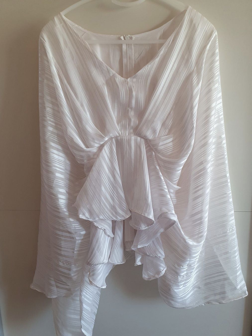 Camicette: Chemisier blanc élégant - Taille unique – Nuovo (secondo la descrizione) da Chavannes-Renens venduto da mau_8rwz 1