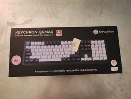 Keychron Q6 Max mechanische Tastatur – Schweizer Layout