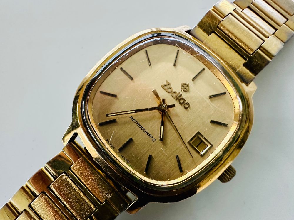 ZODIAC ASTROQUARTZ Plaquée or bon état, fonctionne très bien (Gebraucht ...