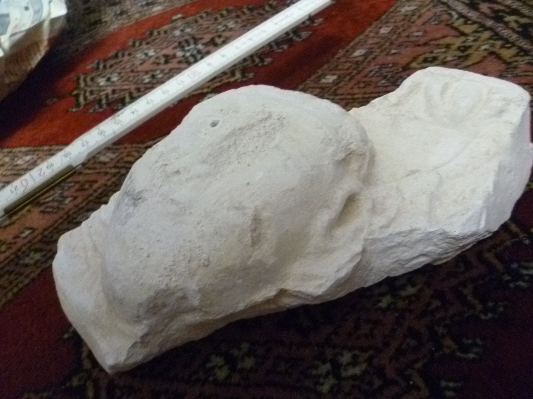 Sculture & Statue: ANTIK ANTIQUE Kopf aus Gips oder Mörtel, ca. 200 Jahre alt? – Usato da Zeiningen venduto da elcanaja 1