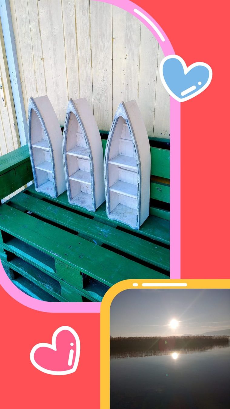Tutte le decorazioni: Petit bateau décoratif,Schiff`s Wandregal deko zum Liebhaben – Usato da Payerne venduto da jea_m6nb 4