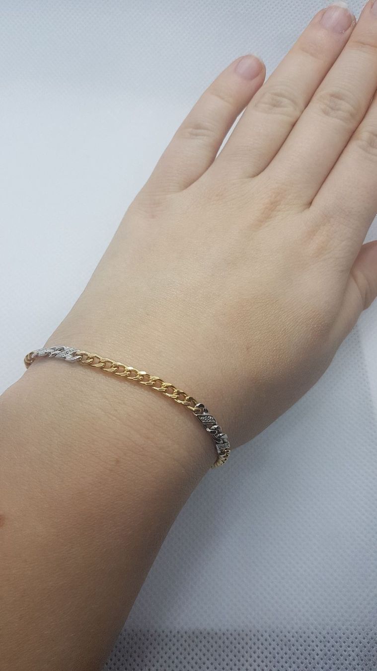 Ketten: Schmuckset im Panzer Look – Neu (gemäss Beschreibung) aus Unterägeri von Altgoldschmuck 6