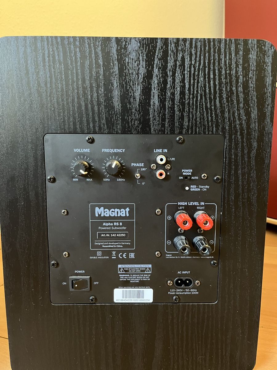 Magnat Casse acustiche: Magnat Alpha Subwoofer – Usato da Zürich venduto da _Uepa 2