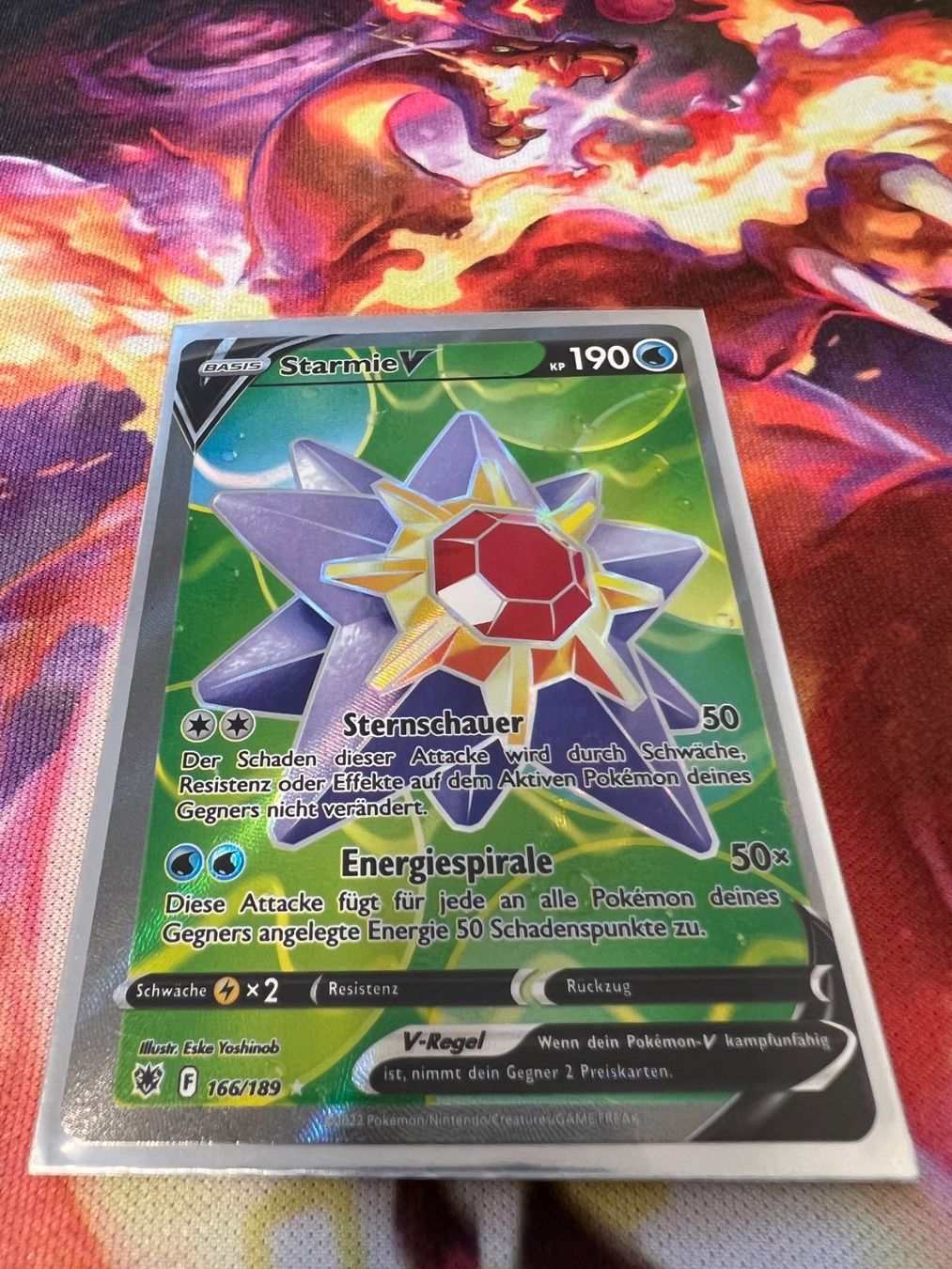 Pokémon Sammelbilder & Trading cards: Starmie V (ASR 166) / -DE- / Astralglanz – Neu (gemäss Beschreibung) aus Bülach von CherryBlu