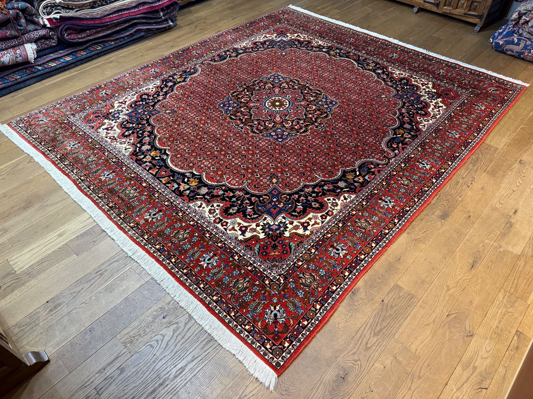 Bidjar Tappeti: Exklusiver Robuster Bidjar Perserteppich - handgeknüpft – Usato da Bennau venduto da Mayer_Carpets 8