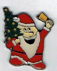 Plaquettes & Badges: Topsi als Weihnachtsmann – D'occasion à Hinterkappelen par Schampus
