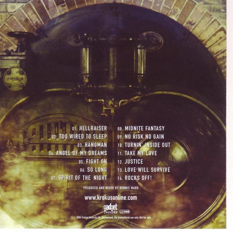 CD: Krokus – Hellraiser - Vergriffen! - a – Usato da Brittnau venduto da Zibu 1