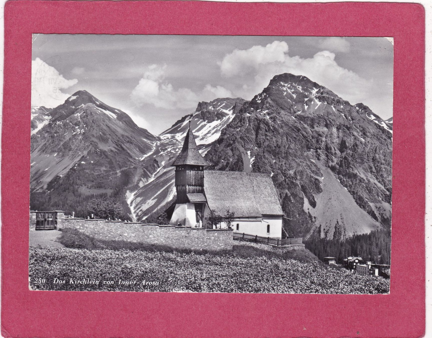 Cartoline postali: Das Kirchlein von Inner Arosa 1966 – Usato da Herisau venduto da Lisegrat2008
