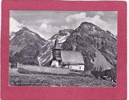 Das Kirchlein von Inner Arosa 1966