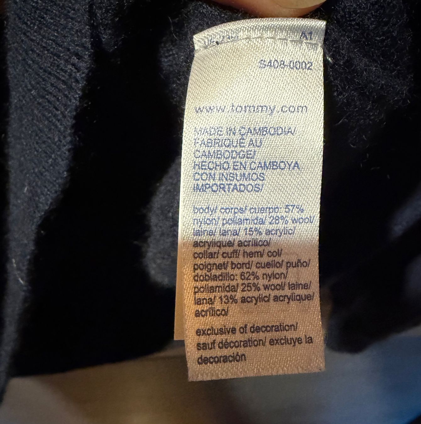 Tommy Hilfiger Maglioni & Felpe: Tommy Hilfiger Pullover, Blau, Luxe Sweater Gr. XXL – Usato da bioggio venduto da lenny023 4