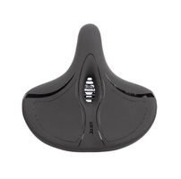 Übergroßer Fahrrad Sattel Schwarz