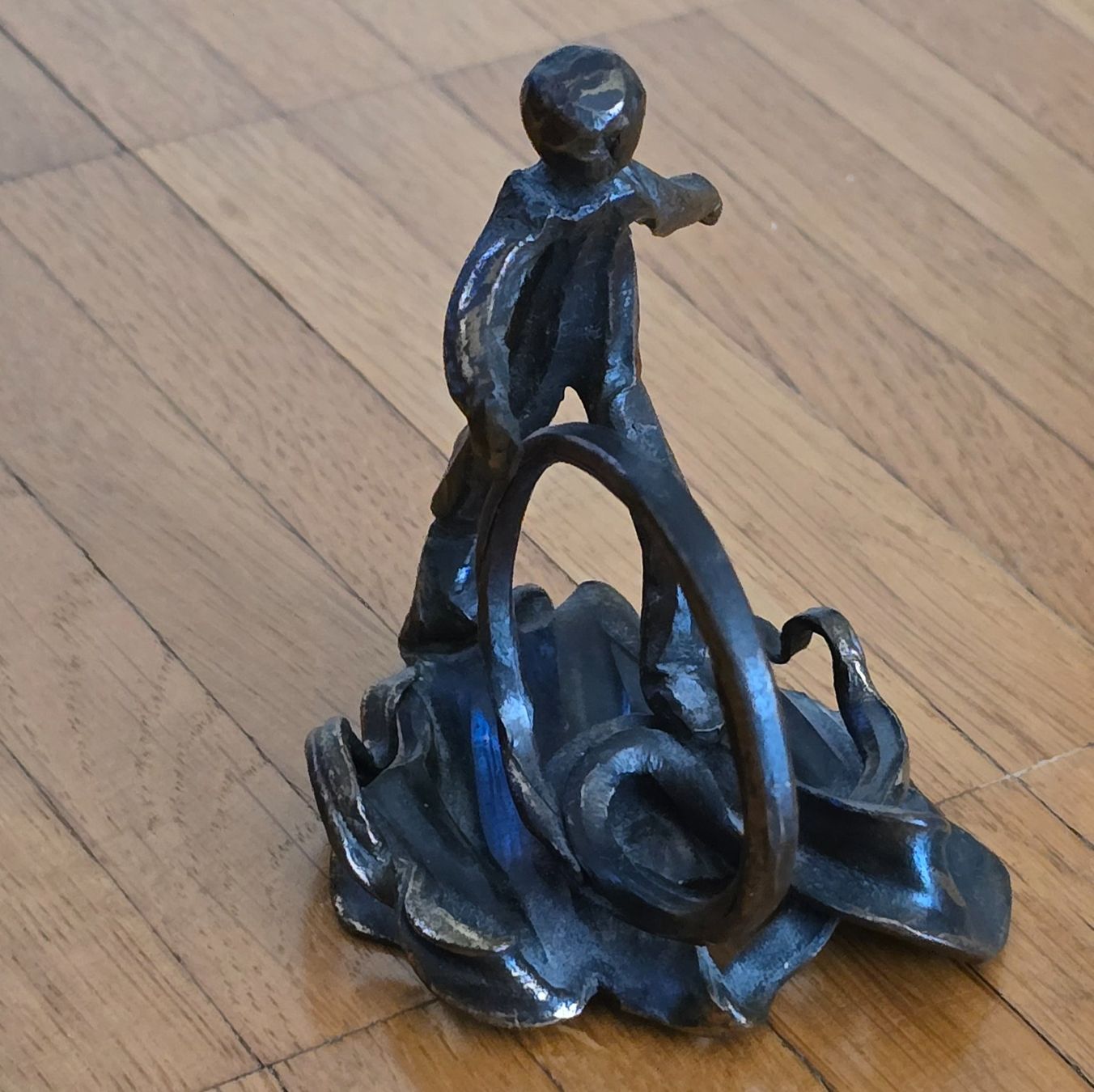 Sculture & Statue: W.C. Probst - Bronzeskulptur, signiert – Usato da Reinach BL venduto da Pendling 5