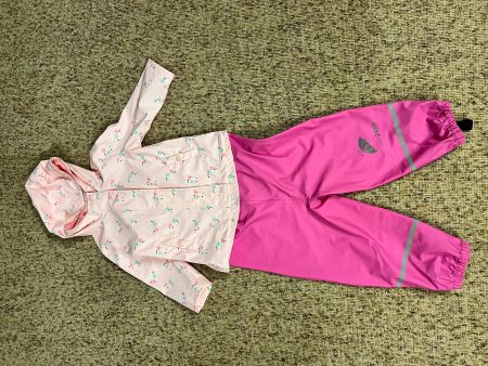 Regen-Set Sterntaler (Hose) und Jacke (C&A) Grösse 86