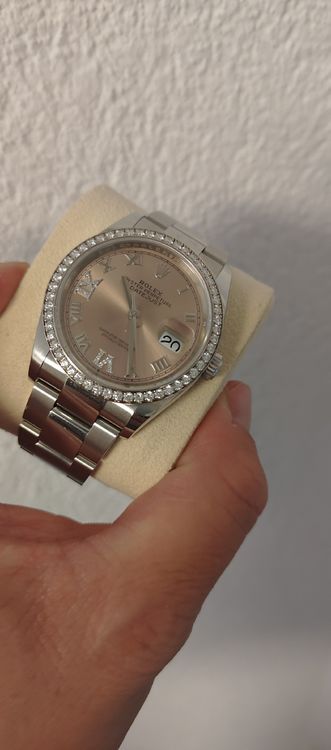 Rolex Datejust 36mm Pink set mit Diamonds ab 1.- 6