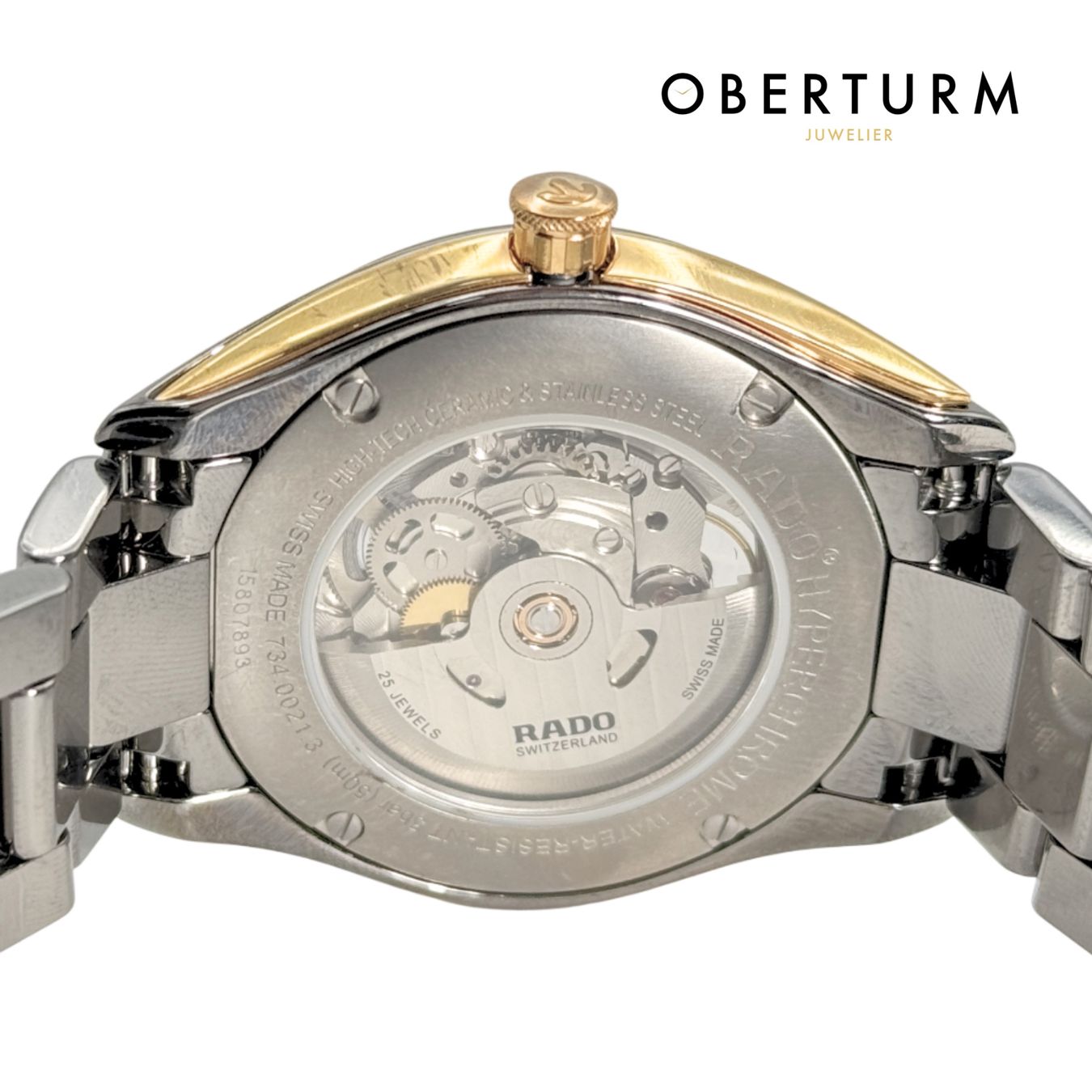 Rado Orologi: Rado HyperChrome Automatic Open Heart R32021102 - Pre-Owned – Usato da Brugg AG venduto da Oberturm 4