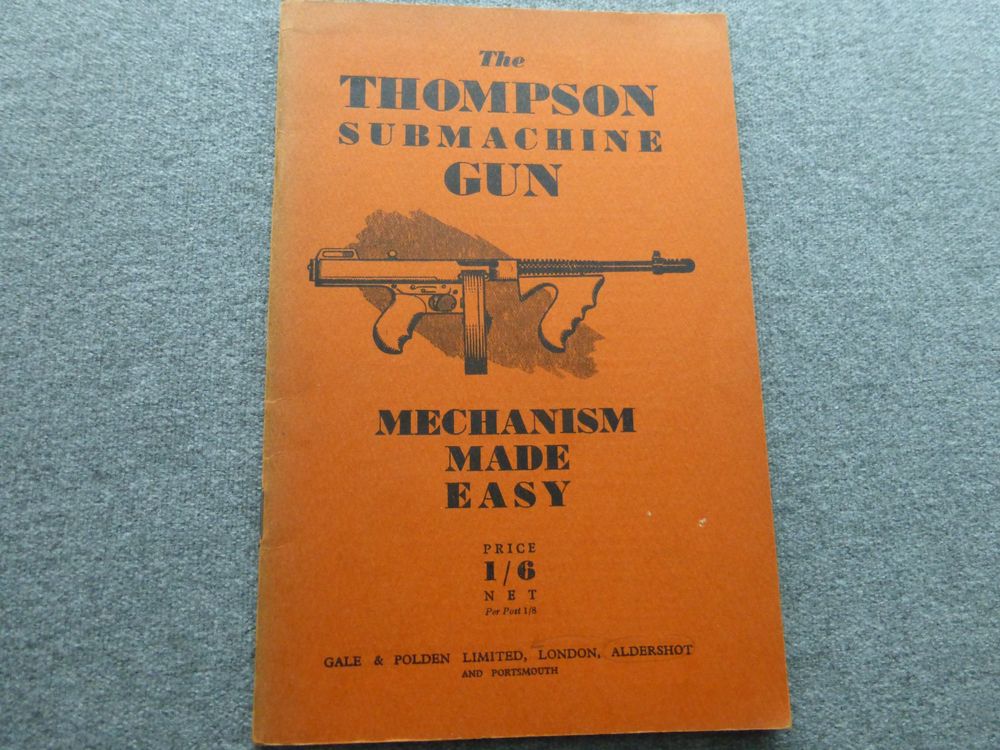 THOMPSON SUBMACHINE GUN Kaufen auf Ricardo