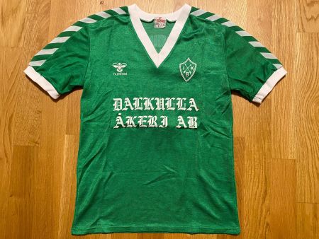 ORIGINAL IK BRAGE BORLÄNGE # 8 TRIKOT SCHWEDEN HUMMEL 80ER S