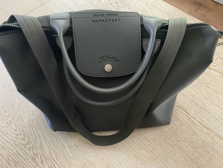 Longchamp Le Pliage Handtasche / Schultertasche grau