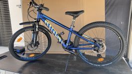 Ghost Mountainbike blau Federgabel Scheibenbremse