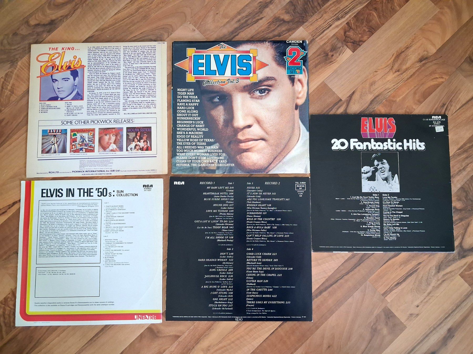 Vinyles: 5 Elvis Presley LP's - Davon 2 Doppelalben – D'occasion à Wilderswil par Silverybrown 1