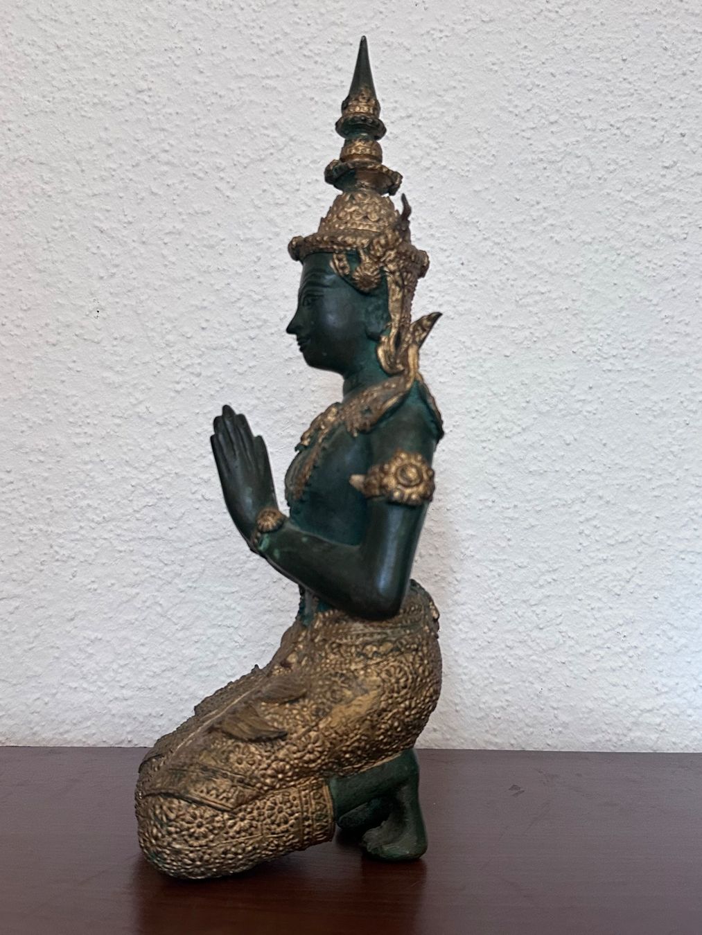 Skulpturen & Statuen: Thailändischer Tempelwächter Thepphanom Bronze 33cm – Gebraucht aus Zürich von John-Wayne23 3