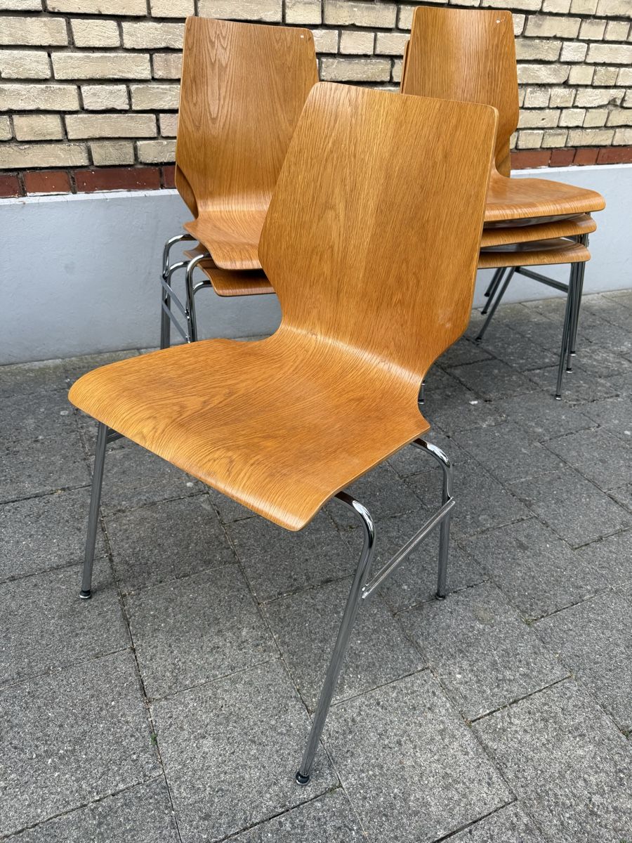 Bigla Stühle: 6x Original Bigla Designklassiker – Gebraucht aus Winterthur von Destil9000