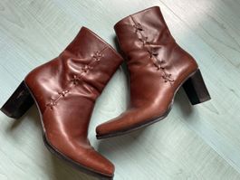 Argentinische Stiefeletten Leder Gr 40